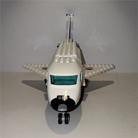 LEGO City Space Shuttle 3367 incomplete Set Movable Arm Decals 231 Pieces