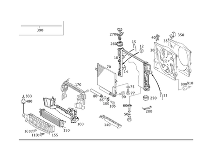 Secador de refrigerante genuino Mercedes-Benz para AC 211-835-00-47 Foto 1 de 2