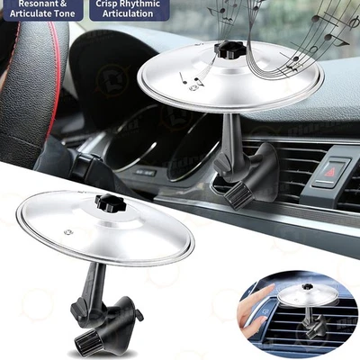 Platillo de choque de coche mini platillo de tambor de coche ventilación de aire, haz que tu conducción sea más divertida Foto 1 de 4