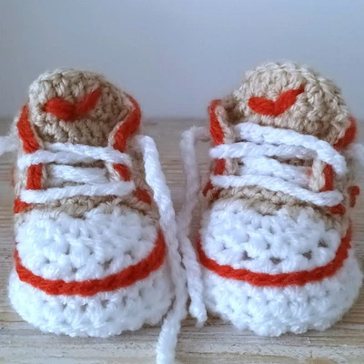 BABY CROCHET KNITTING HAND SHOES TRAINERS  CLOTHES SOCKS  BOOTS — 第 1/4 张图片