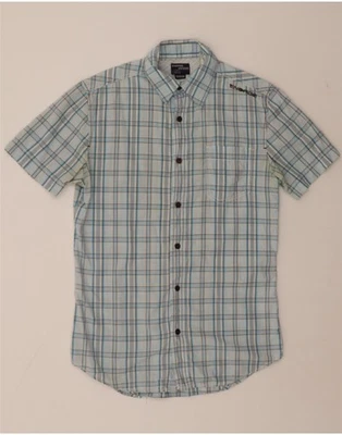 ENERGIE Mens Shirt Medium Blue Check BJ15 - Image 1 of 3
