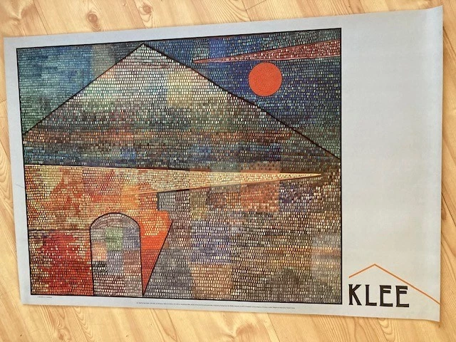 Wall art poster - Paul Klee - Ad Parnassum - new - Image 1 of 1