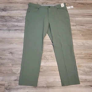 Tommy Bahama Pants Chip Shot Island Zone Performance Jade Green Mens 38X30  NEW  - Picture 1 of 10