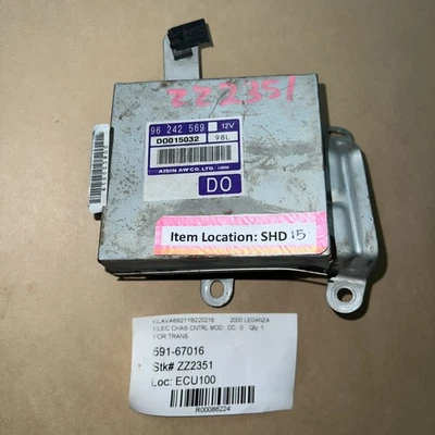 1999-2002 DAEWOO LEGANZA TRANSMISSION CONTROL MODULE 96242569 - Image 1 of 4