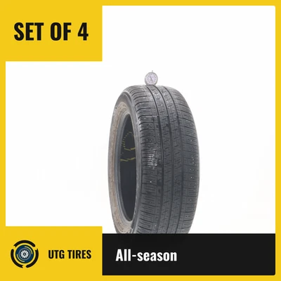Set of (4) Used 205/55R16 Dunlop Enasave 01 AS 91H - 6-6.5/32 - Image 1 of 4