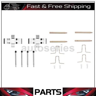 Kit de herrajes de freno de disco delantero trasero para Mercedes-Benz 300SD 1979-1985 2 piezas Foto 1 de 4