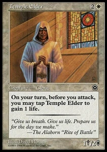 Temple Elder - Near Mint MTG Portal Second Age - Picture 1 of 1