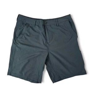 Gerry Mens Quick Dry Trail Shorts Blue Gray Stretch 5 Pocket Lightweight Size 38 - Bild 1 von 14