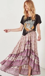 Spell And The Gypsy Love Castaway Lilac Skirt 12 High Low Maxi Skirt - Picture 1 of 8