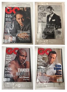 GQ Magazines Lot of 4 Brand New Still in Mailing Bag - 1999 & 1998 - Mint - Picture 1 of 1