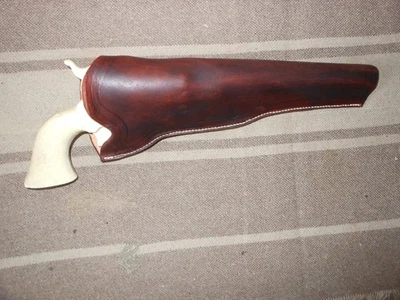 Right Hand Holster for Walker Colt 1847 Revolver, New, Hand Sewn, brown - Image 1 of 4