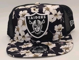 Las Vegas Raiders New Era Aventura Patrón Golfista Snapback Sombrero Tropic Floral LV - Imagen 1 de 6
