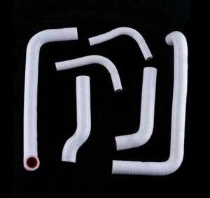 FOR GAS GAS EC 125 200 250 300 2007-2014 SILICONE RADIATOR HOSE KIT WHITE - Picture 1 of 3