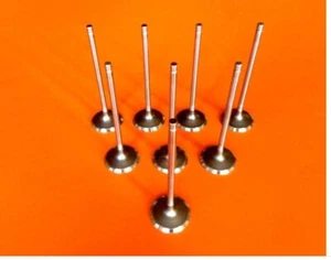 07-20 FITS JEEP CHRYSLER DODGE MITSBUISHI 1.8 2.0 2.4 DOHC INTAKE VALVES 8 EA. - Picture 1 of 1