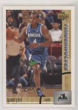 2008-09 Upper Deck Lineage Randy Foye #156