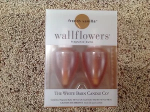The White Barn Candle Wallflowers Fragrance Bulbs French Vanilla  - Picture 1 of 2