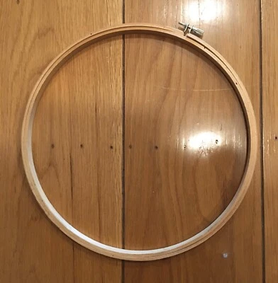 Darice Wood Embroidery Ring 10" - Image 1 of 4