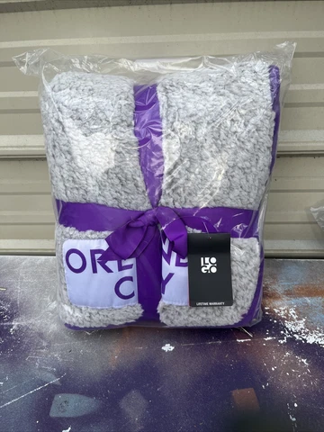MLS Orlando City SC Frosty Fleece Throw Blanket Cover
