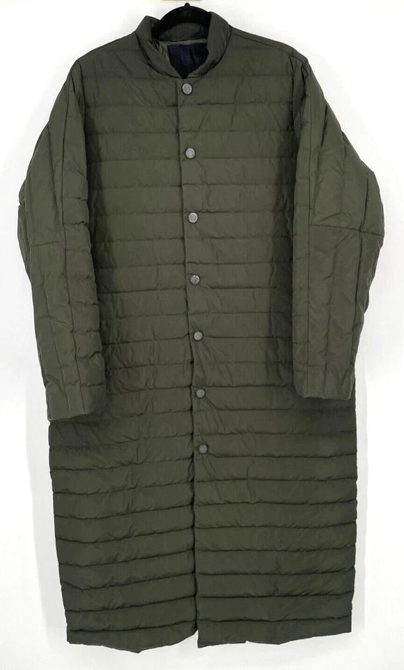 CROQUIS men XL Puffer Jacket Made In Japan Farfetch Japanese designer olive maxi - Image 1 of 4