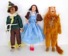 Barbie Ken 1990's Set of 3 Wizard of Oz Dolls Lion Dorothy Scarecrow Mattel