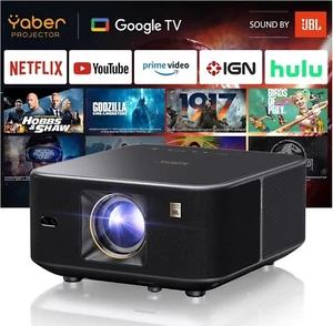Projecteur 20000 Lumen Vidéoprojecteur Professionnel FHD 4K Compatible Android - Photo 1/6