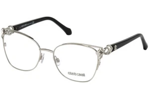 Roberto Cavalli LONDA RC5062 016 Silver Metal Eyeglasses Frame 53-17-140 RC 5062 - Picture 1 of 4