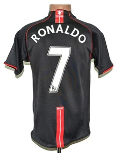 Manchester United 2007/2008 AUSWÄRTS FUSSBALLTRIKOT S 7 RONALDO - Bild 1 von 7