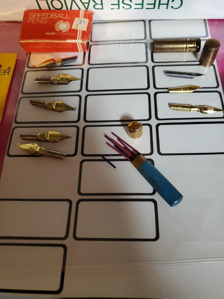 Piezas de pluma y lápiz vintage plumas estilográficas Foto 1 de 4