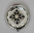 New Ornamental Pocket Compact Makeup Cosmetic Magnified Mirror Flip Double Sided