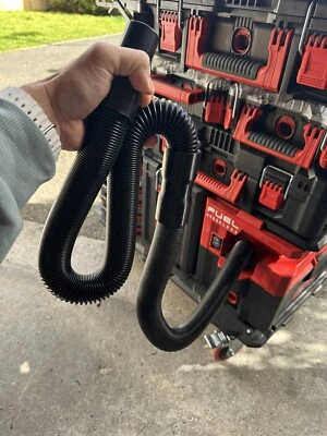 Vacuum Extension Hose and Adapter for Milwaukee M12 M18 Fuel Packout Vacuums - Image 1 of 4