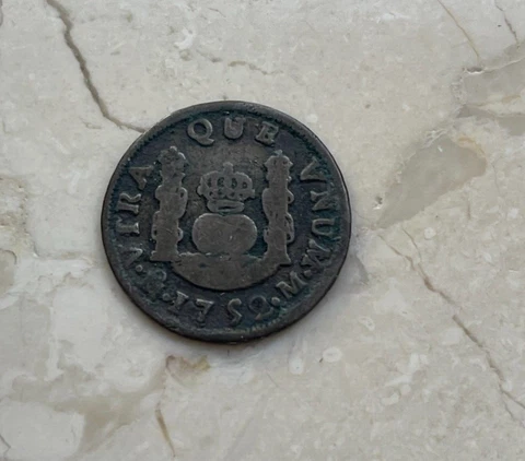 1752 Mo R Mexico 1 One Real   bg Cover