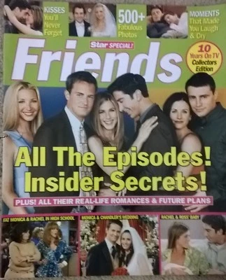 Like New Magazine Star Special Friends 10 Years on TV Collectors Edition Jennife - Image 1 of 2