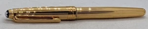 Gebrauchter MONTBLANC Meisterstück Solitaire Füllfederhalter mit 18K 4810 Spitze - Bild 1 von 16