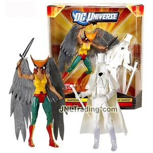 Yr 2010 DC Universe Classics Figure FATES INTERTWINED HAWKGIRL & GENTLEMAN GHOST - Picture 1 of 1