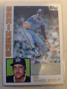 1984 TOPPS ED VANDE BERG #63 NM  - Picture 1 of 1