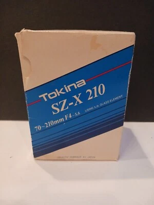 Tokina SZ-X 210 70-210mm f4-5.6 Pentax P/KA Lens New - Image 1 of 4