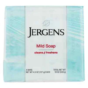 (4 pack) Jergens Mild Soap / 3.5 oz each - Picture 1 of 3