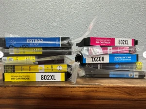 Epson 802 & 802XL Ink Cartridges - (10 total) - Picture 1 of 1
