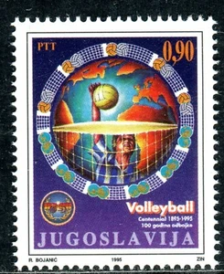 2731 - Yugoslavia 1995 - The 100th Anniversary of Volleyball - MNH Set - Picture 1 of 2