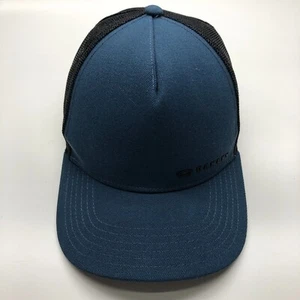 Oakley Classic Mid Trucker Hat Blue Black Mens OSFM Snapback Mesh - Picture 1 of 14