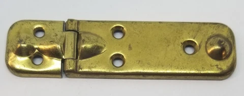 Brass Plated Stamped Steel Briefcase Hinge suitcase box trunk chest box antique Cover