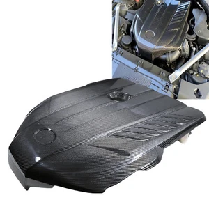 Hood Bonnet Engine Cover For Toyota Supra MK5 A90 3.0T V6 2019-2021 Carbon Fiber - Picture 1 of 18