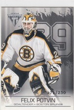 2003-04 Titanium Retail Jersey Number Parallels #10 Felix Potvin 171/250  *S5311