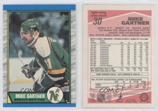 1989-90 O-Pee-Chee Tembec Test Mike Gartner #30 HOF