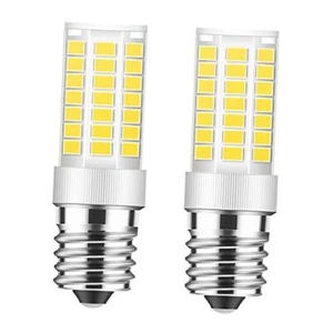 E17 LED Leuchtmittel dimmbar, 5W Mikrowellenlampe 6000K, 40W Halogen Tageslichtweiß - Bild 1 von 8