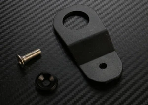 Black JDM Aluminum Radiator Stay Mount Bracket Gasket Screw for 96-00 Civic EK - Picture 1 of 1