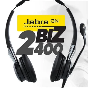 JABRA BIZ 2400 II DUO - Casque Professionnel Jabra softphone - Zdjęcie 1 z 8