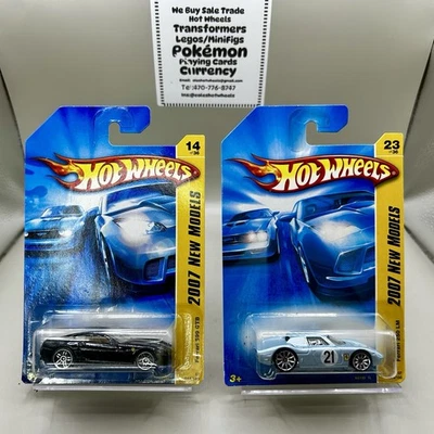 Hot Wheels Ferrari Lot 2 250 LM Silver 599 GTB Black 2007 New Models - Image 1 of 4