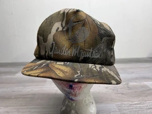 Vintage Mossy Oak Fall Foliage Gander Mountain Camo Snapback Hat Cap Made USA - Picture 1 of 11