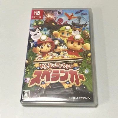 Minna de Wai Wai! Spelunker Nintendo Switch 2017 Video Game Used W/Case - Image 1 of 4